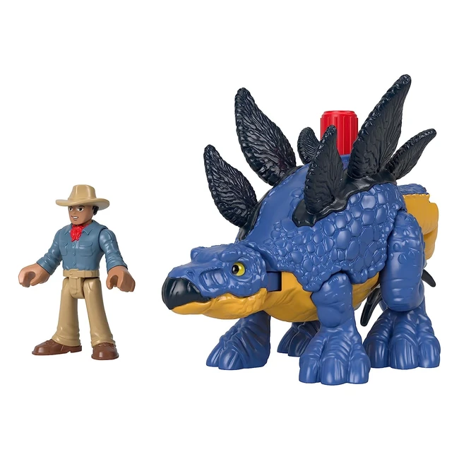 Fisher-Price Imaginext Jurassic World Dominion Stegosaurus Dinosaur Set