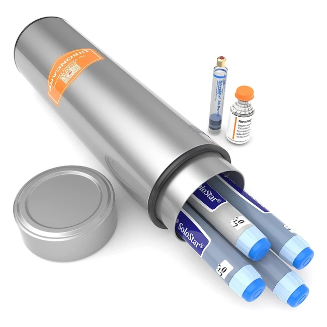 Pochette isotherme insuline Disoncare 60h - Voyage diabétique