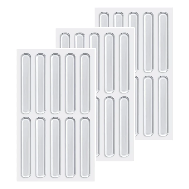 Tampons de protection transparents Vicloon - 30pcs - Pare-chocs en caoutchouc - 