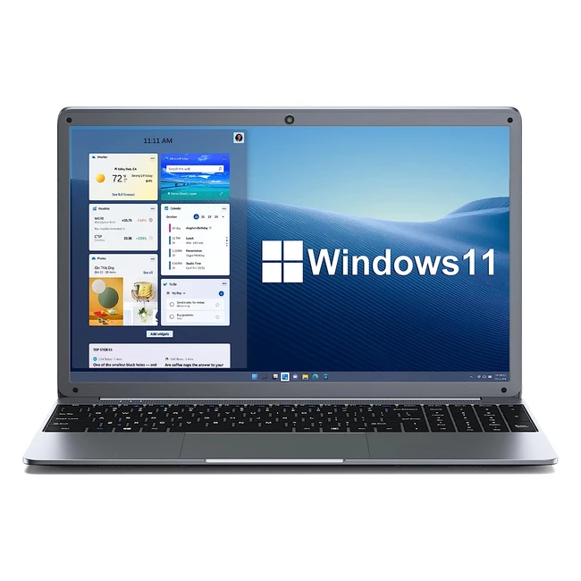 SGIN 156 Inch Laptop Windows 11 24GB RAM 512GB SSD Celeron N5095 Processor