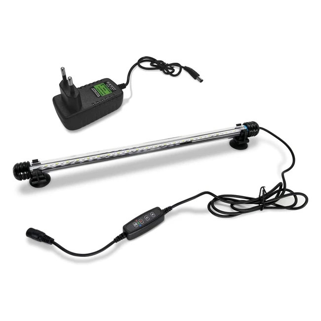 Lampada Subacquea LED Karinear per Acquario - Impermeabile, Timer, Luce Brillante