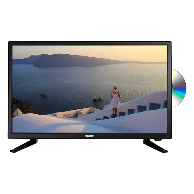 T4TEC TT2490DV Full HD 24inch TV with Integrated DVD Player - British Design