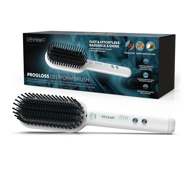 Progloss Deep Form Keramik Glttbrste - Haarbrste Glttbrste Haarglt