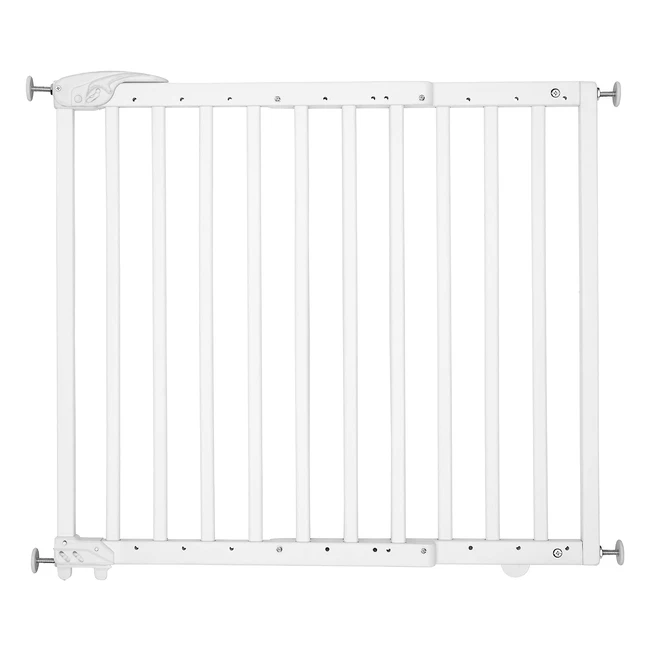 Barrera Seguridad Deco Pop Blanca Badabulle Ref. 123 - Extensible 63-106cm