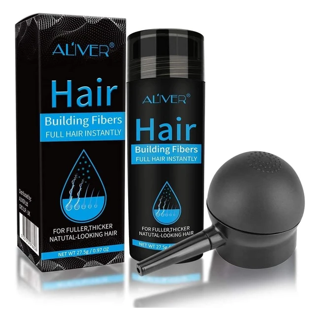 Hair Fibres Pump Application - Medium Brown - Thickening Products for Men  Wome