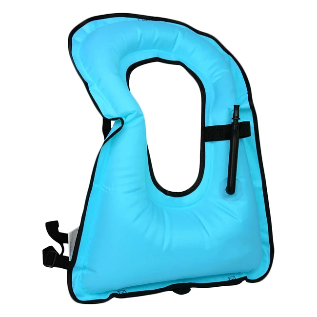 Gilet da Snorkeling Gonfiabile Dosurban - Leggero e Regolabile - Sicurezza Immersioni - Carico fino a 200 libbre