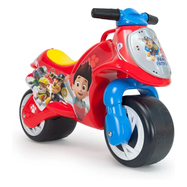 Moto Porteur Neox Paw Patrol Enfants 18 Mois - Décoration Permanente - Rouge