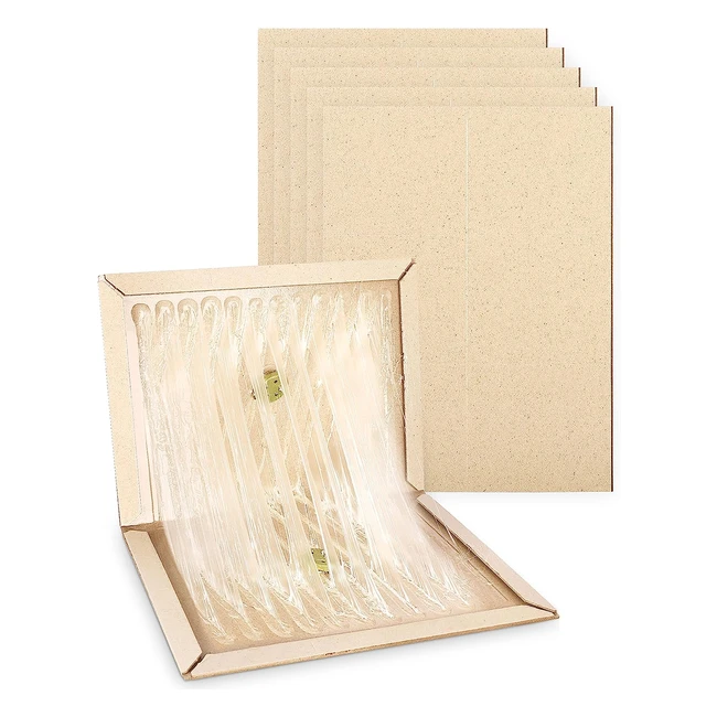 WCoust 5pcs Sticky Pests Trap Boards - Efficient Foldable Sticky Trap Pad for Most Pests - Home Garage Basement Storeroom