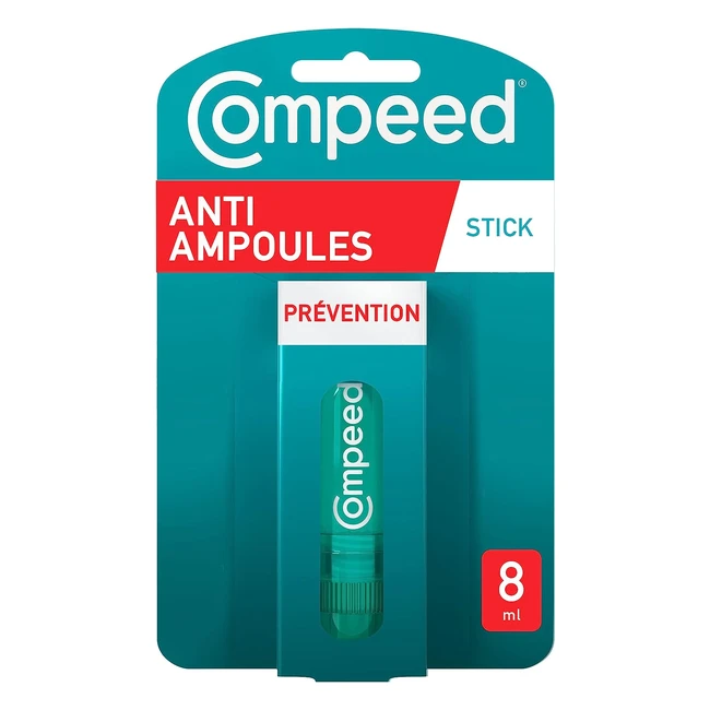 Compeed Stick Antivesciche e Sfregamento 8ml - Riduce Istantaneamente gli Sfrega