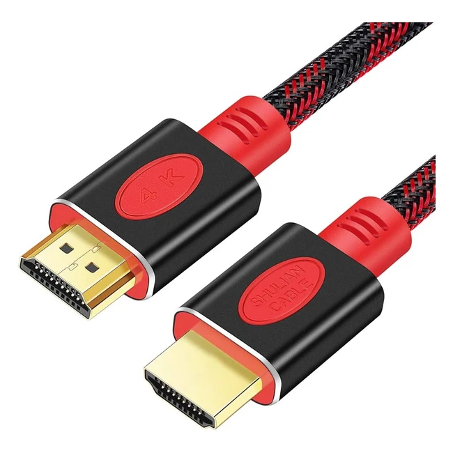 Cable HDMI 4K Alta Velocidad Ethernet 18Gbps 3D 1080p - Shuliancable
