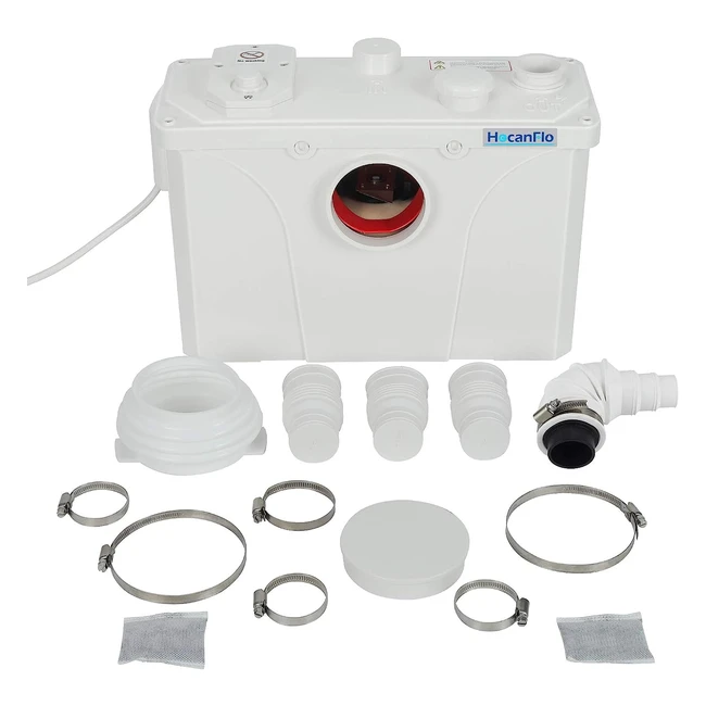 Pompa Trituratrice Hocanflo per Fognatura 700W - Collegabile a Lavandino e WC