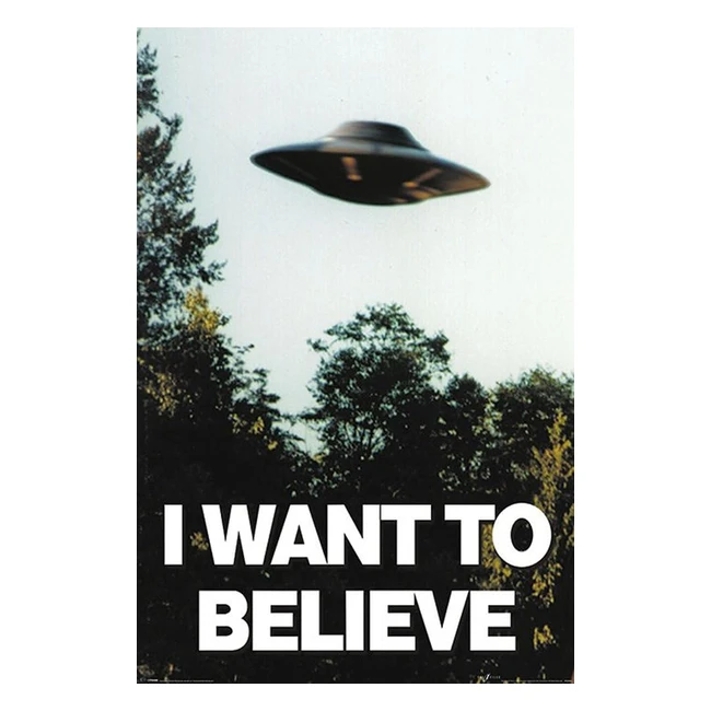 Affiche de film X-Files I Want to Believe 737540 - Papier multicolore 915x61x014cm
