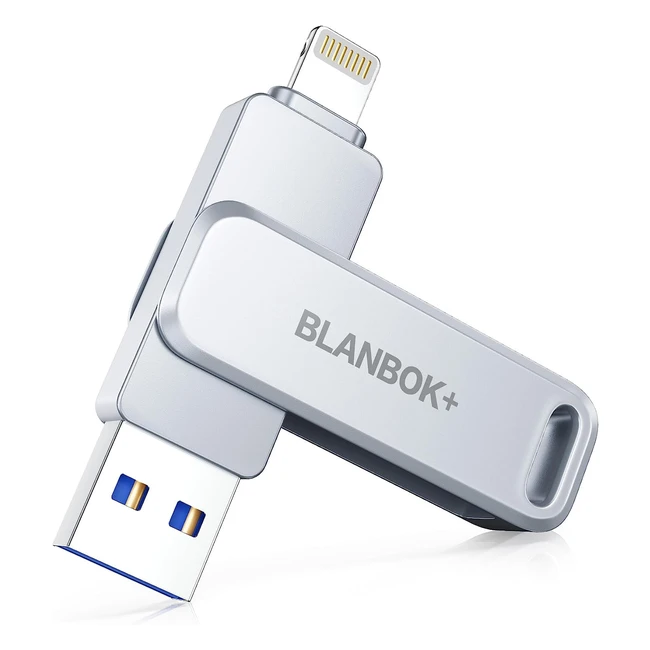 Blanbok 512G MFI Certified Memory Stick - High-Quality Flash Drive for iPhone, iPad, Android, PC
