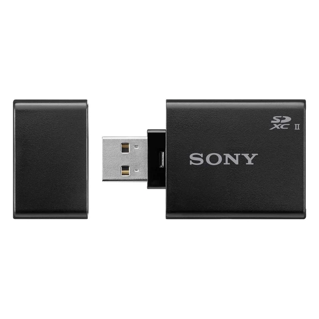 Lecteur de cartes mémoire Sony MRWS1 - Ultra rapide USB 3.1 Gen 1 - Compact et léger