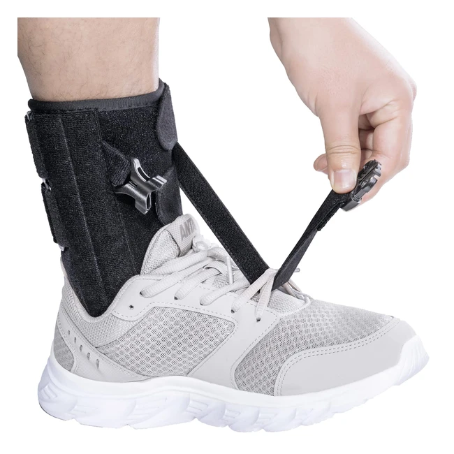 Tutore caduta piede regolabile per camminare supporto ortopedico per ictus ed e