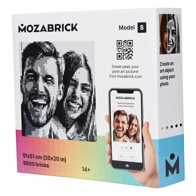 Mozabrick Fotocostruttore Modello S - Creatività e Fantasia per le Tue Immagini