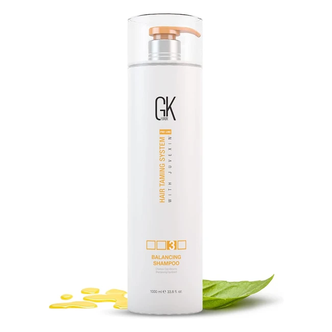 Shampoo Gk Hair Global Keratin 1000ml - Ideale per Capelli Grassi e Colorati