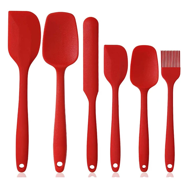 Espátulas de cocina resistentes al calor - Juego de 6 piezas