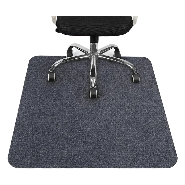 Tapis Chaise de Bureau CosyLand 120cmx90cm - Gris - Protection Sol - Antidérapant
