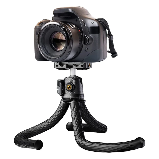 Treppiede Smartphone Goocong Flessibile Mini Cavalletto Fotografico Octopus Portatile Reflex