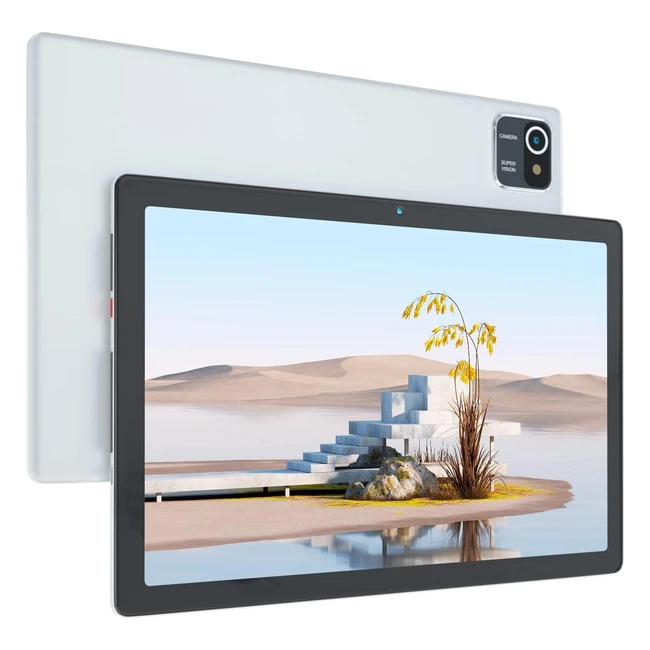 Tablette 10 pouces Keenlove Android Quad Core 2Go RAM 32Go 1280x800 IPS Écran Tactile 6000mAh Argent