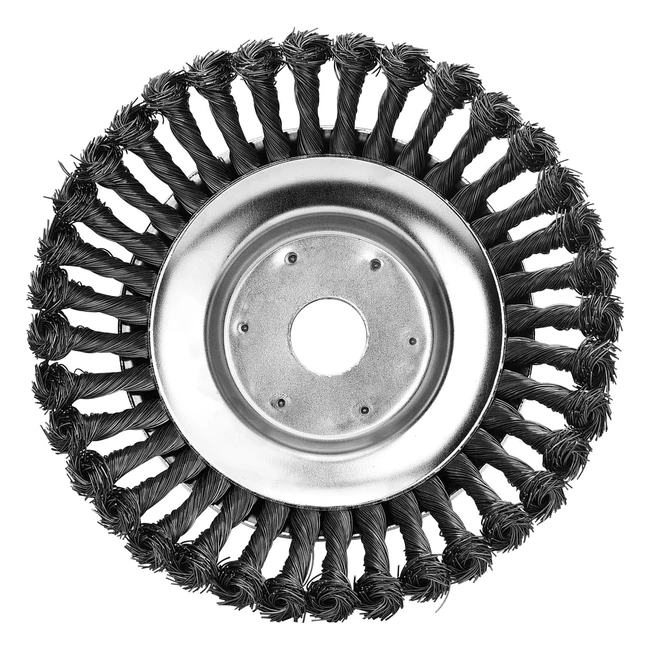 Brosse désherbage ronde pour débroussailleuse - Jajadeal