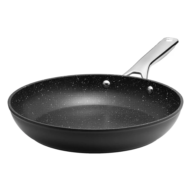 24cm Fadware Non Stick Frying Pan - Induction Cooktops - Sturdy Stainless Steel Handle