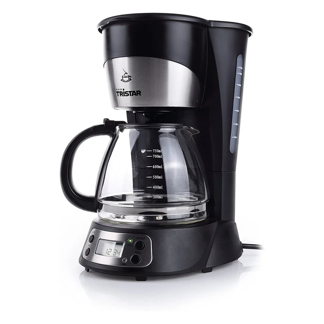 Macchina Caffè Americana Tristar CM1235 - Design Elegante - Timer Digitale