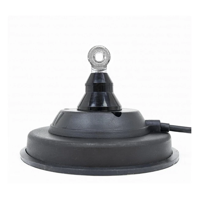 Attacco Magnetico PNI 120 DV 125mm - Cavo RG58 4m - Connettore PL259 Incluso