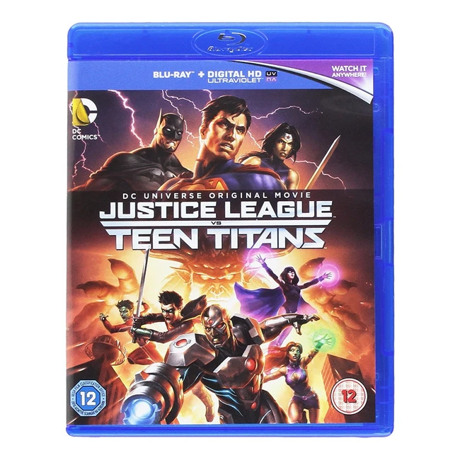 Justice League vs Teen Titans Edición Reino Unido BluRay