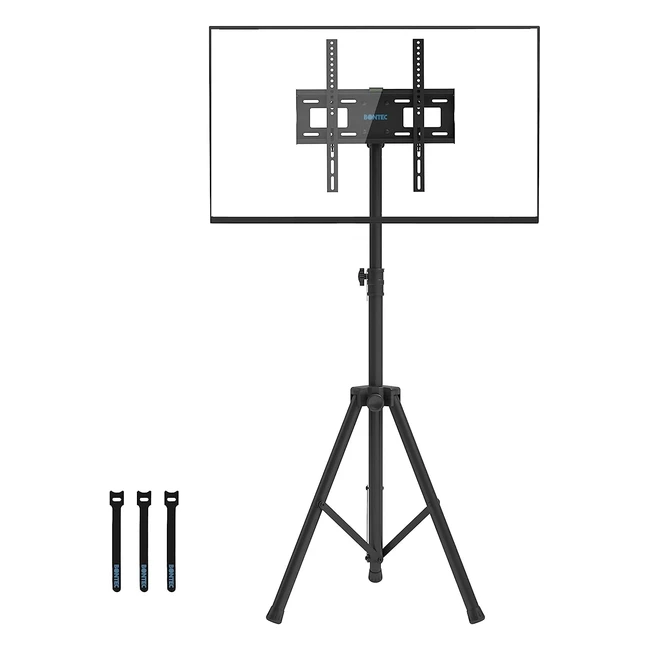 Bontec Tripod TV Stand for 32-60 inch Screens | Swivel, Tilt, Height Adjustable