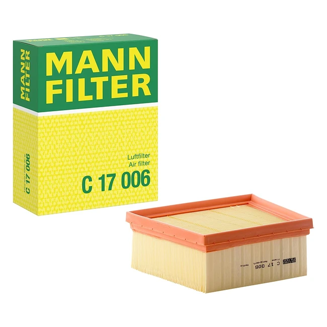 Filtro de Aire Mannfilter C 17 006 - ¡Aire Limpio y Protección Óptima para tu Automóvil!