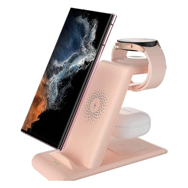 Caricatore Compatibile Samsung Watch 5 - Stazione di Ricarica 3 in 1