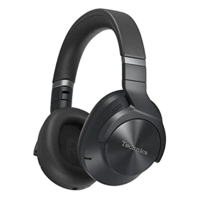 Technics EAH-A800EK Wireless Headphones - Clear Sound, Noise Cancelling, 50 Hours Playtime