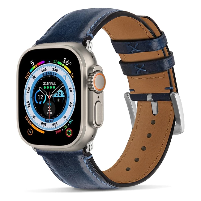 Bracelet de remplacement en cuir pour Apple Watch - Wristitani 4945444241