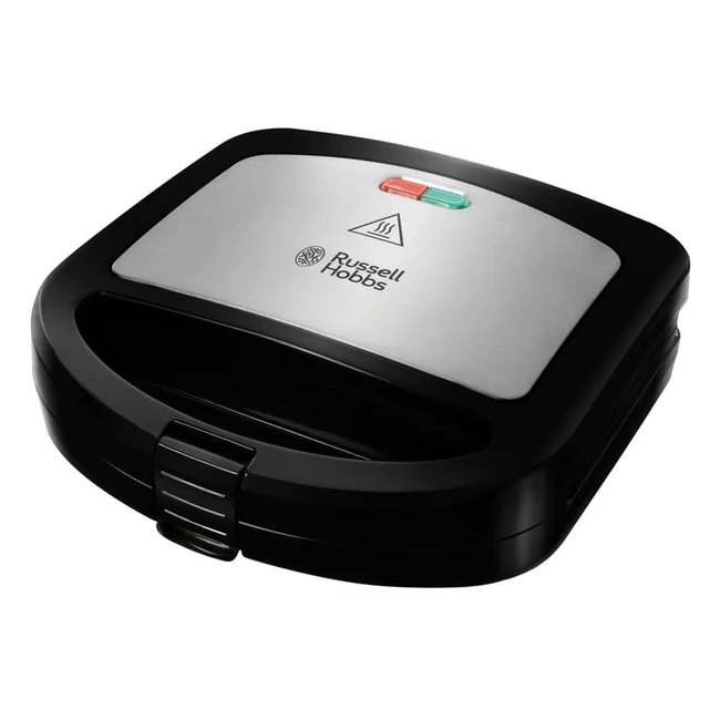 Russell Hobbs Griglia Elettrica Tostapane All'Italiana 760W - Deep Fill Sandwich Maker 2453056