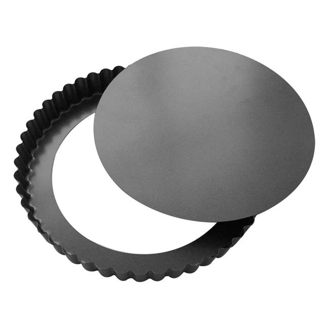 Molde para Tarta De Buyer 470620 - Acanaladuras Rectas - Desmontable 20 cm