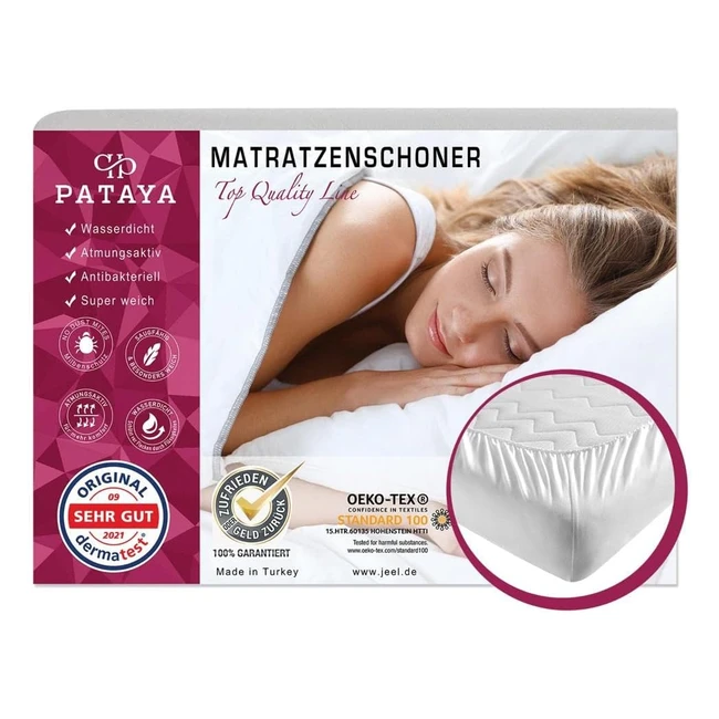 Protector Colchón Pataya 90x190 - Impermeable, Lavable, Hipoalergénico