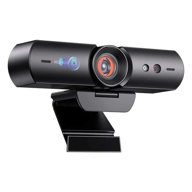 Nexigo Hellocam 1080p Webcam mit Windows Hello, Mikrofon und automatischer Abdeckung