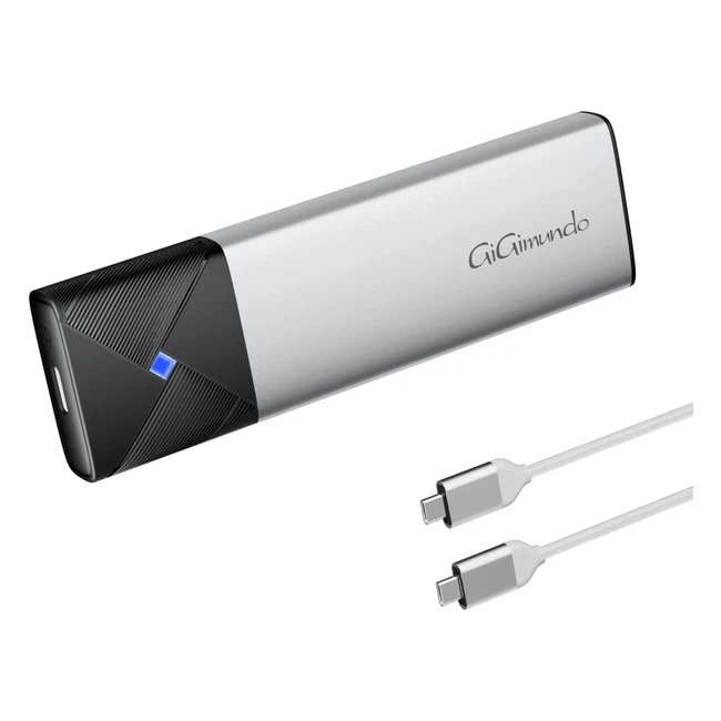 Custodia SSD M.2 NVMe USB-C 10Gbps - Gigimundo - 8TB - Compatibile con Samsung, Kingston, WD - #SSD #NVMe #USB-C