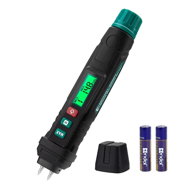 Testeur d'humidité Erickhill avec écran LCD rétroéclairé - Mesure précise et rapide - 7 modes de détection - Idéal pour bois et matériaux de construction