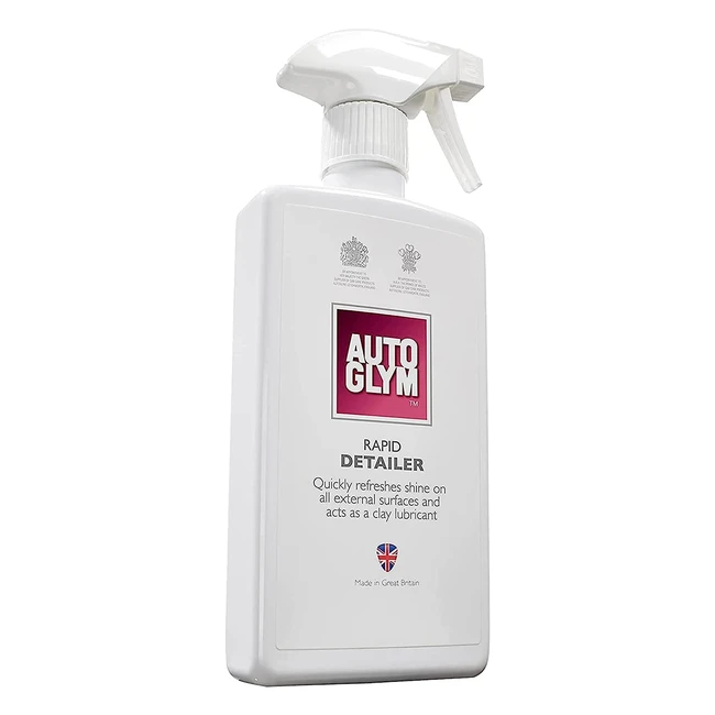 Autoglym Rapid Detailer 500ml - Restores  Protects Exterior Bodywork - Car Clea