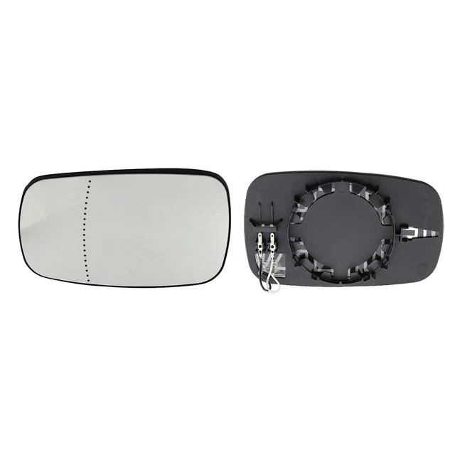 Glace de rétroviseur chauffant gauche pour Renault Clio Mégane Scenic - Tarostrade 570268L47203