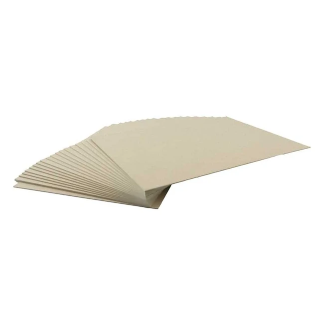 Papier Kraft Gris 1500 Microns 945g A4 - 50 Feuillespaquet