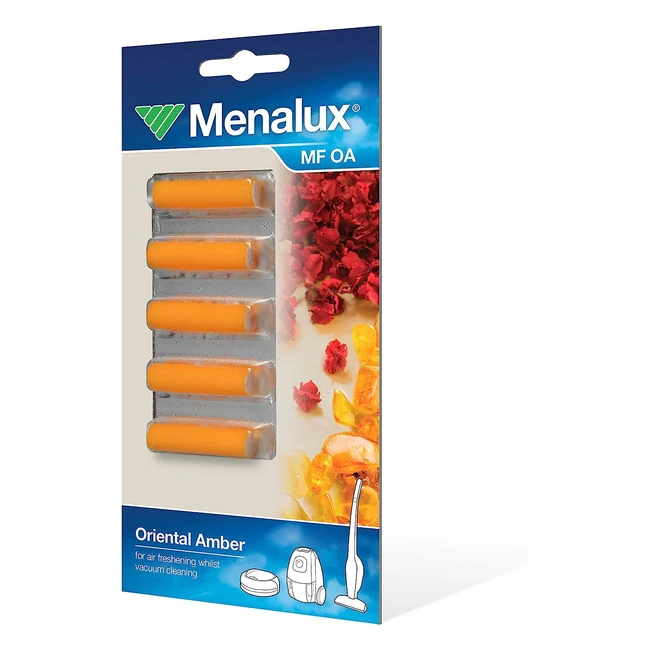 Menalux MFOA Lot de 5 Bâtonnets Parfums Ambre Oriental - Référence XYZ - Parfum Exotique des Épices et Fleurs Orientales