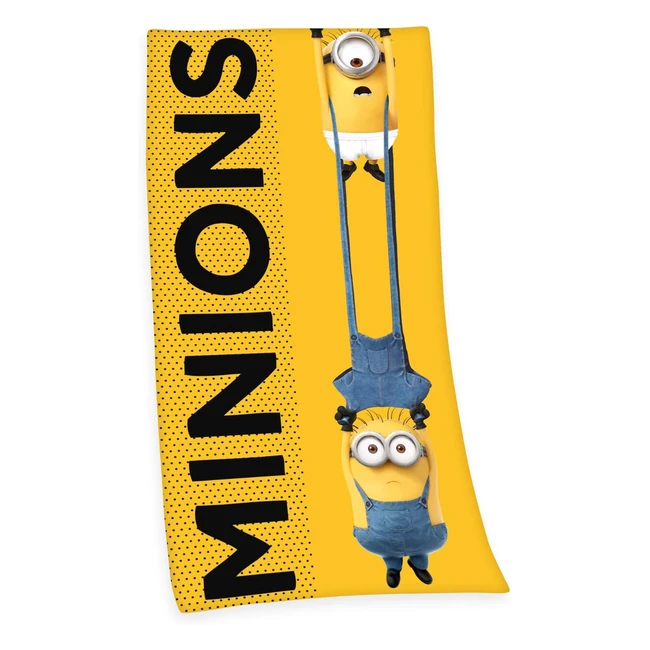 Herding Minions 2 - Asciugamano in Velluto Cotone Multicolore 75x150 cm