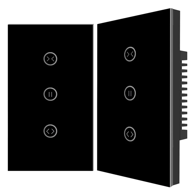 2pack wifi interruttore tenda bellezza definitiva controllo remoto smart touch controllo vocale funzione temporizzazione