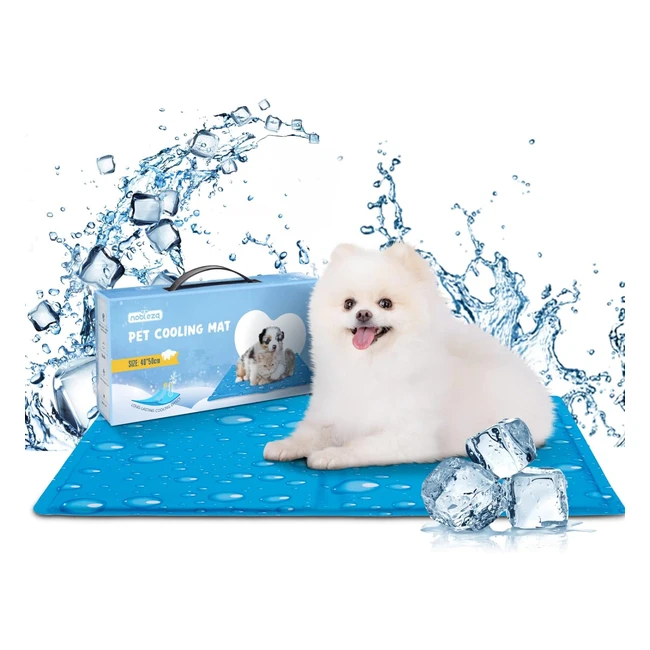 Alfombrilla Refrescante Nobleza para Perros y Gatos - Gel Activado por Presión - No Tóxico