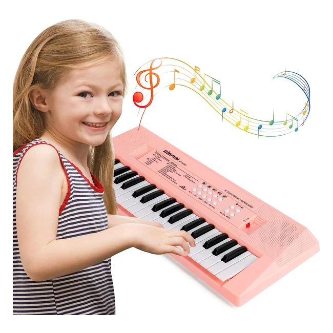 Teclado de Piano para Niños 37 Teclas Electrónicos | Docam