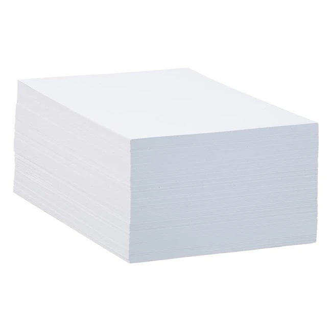 House of Card A6 White Die Cutting Card - 300 Sheets